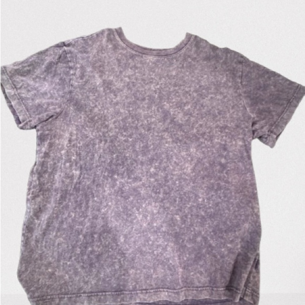 Purple Acid Wash T-Shirt